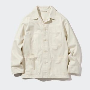 Uniqlo off white utility coat